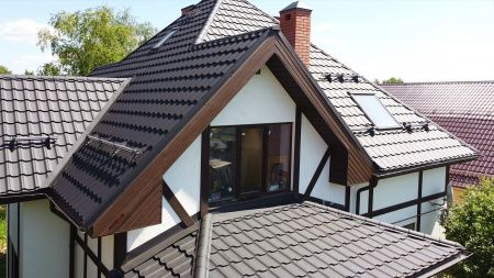Металлочерепица Grand Line Kvinta Plus Velur 0,5