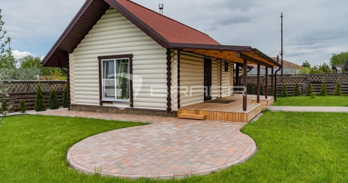 Тротуарная плитка Браер Старый город Ландхаус Колор микс Койот
