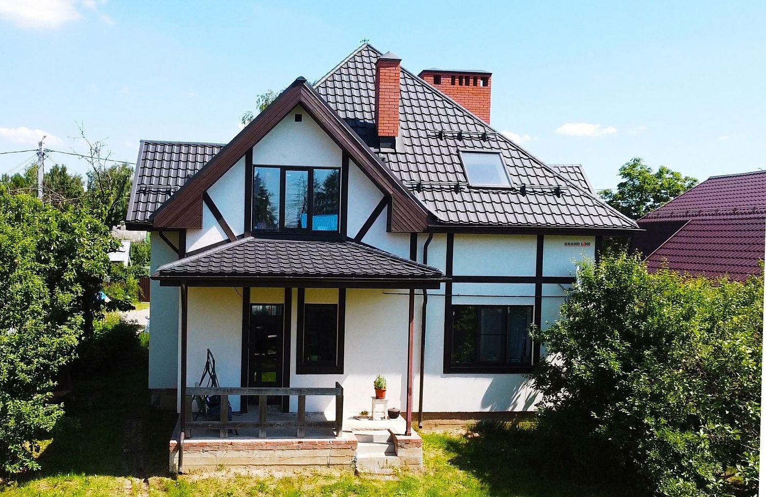 Металлочерепица Grand Line Kvinta Plus Velur 0,5