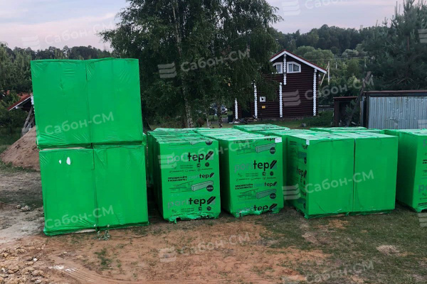 Газобетонные стеновые блоки Poritep Коломна 625х250х400, D600